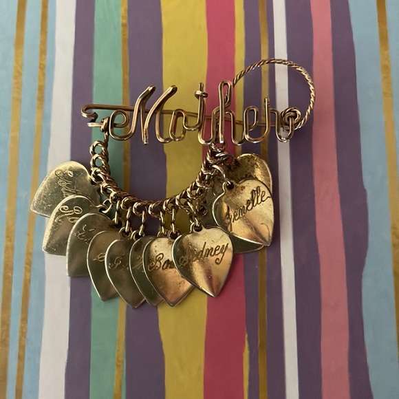 Jewelry - Vintage “Mother” brooch. Marfa, TX